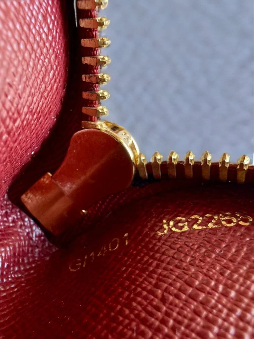 Louis Vuitton Canvas Monogram Charlotte Pencil Pouch Rouge Red Trim